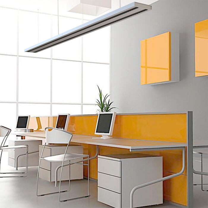 LED Linear Light SAMSUNG Chip 60W Hanging White Body 4000K