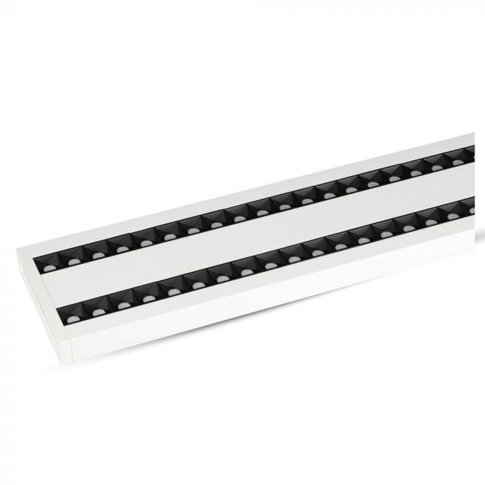 LED Linear Light SAMSUNG Chip 60W Hanging White Body 4000K