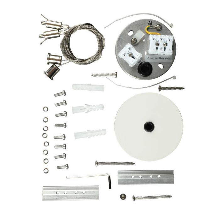 LED Linear Light SAMSUNG Chip 60W Hanging White Body 4000K