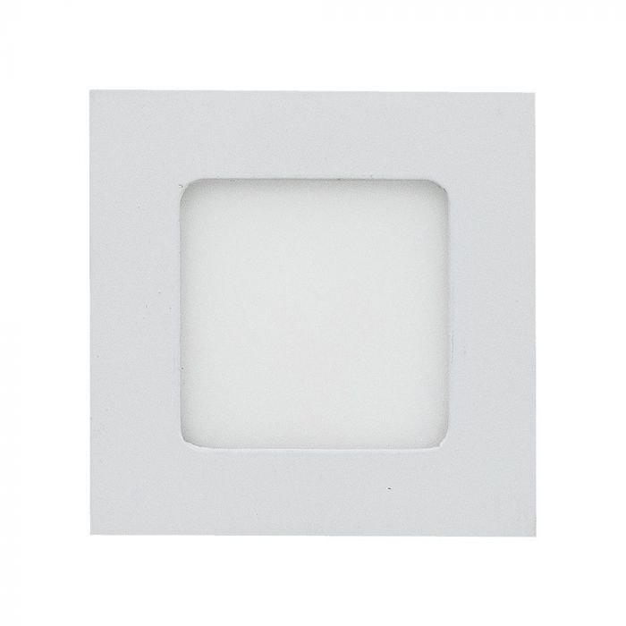 LED PREMIUM SQUARE DOWNLIGHT 3W 210lm WW 120° 84X12 (73)