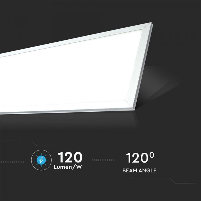 LED PANEL HIGH LUMENS 45W 5400lm CW 120° 1200X300X14 A++