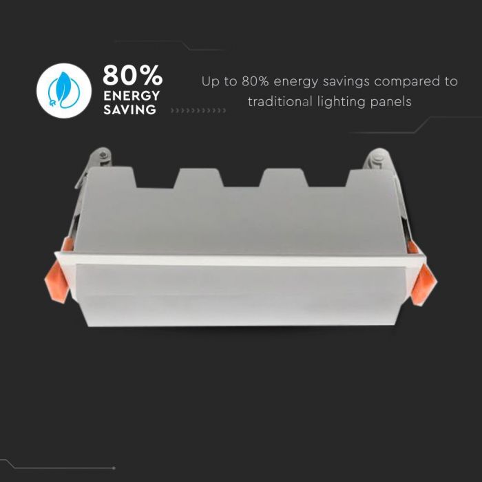 LED LINEAR LIGHT 10W DL 700lm 120° 160X45X72 (138X32) ALUMINIUM
