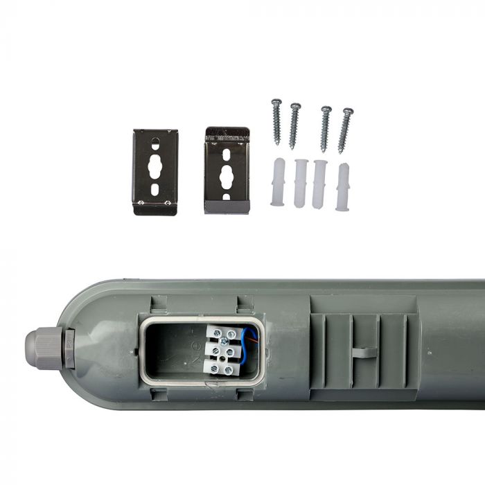 LED EMERGENCY TUBE 4FT 36W CW 2880lm 120° 1200X76X66 IP65