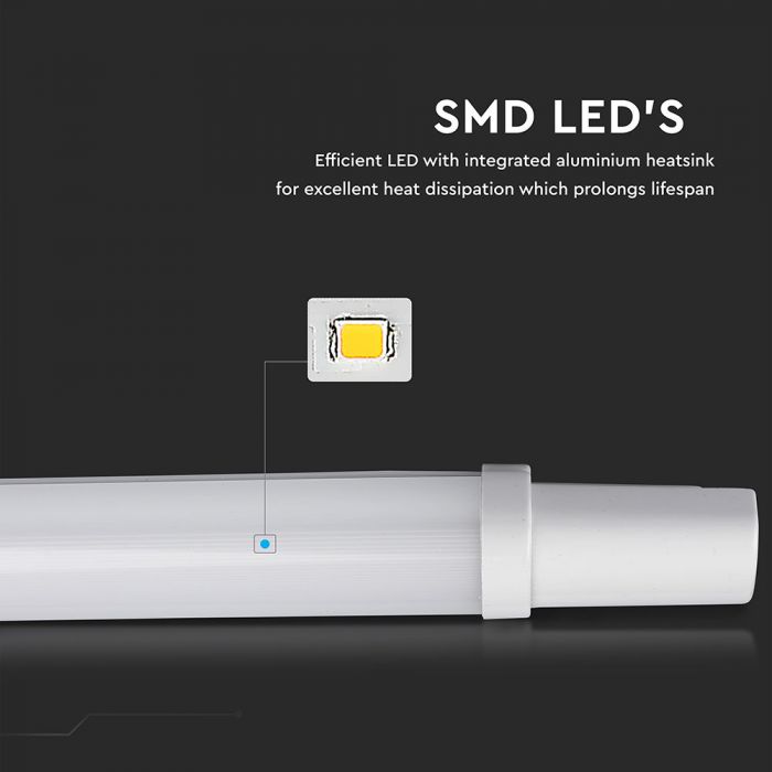 LED TUBE LAMP 48W DL 4000lm 5FT 120° IP65