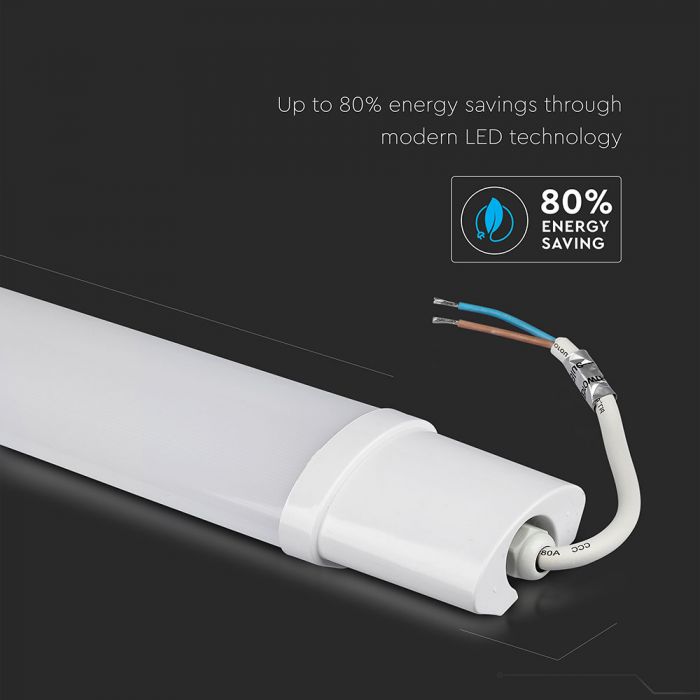 LED TUBE LAMP 48W DL 4000lm 5FT 120° IP65