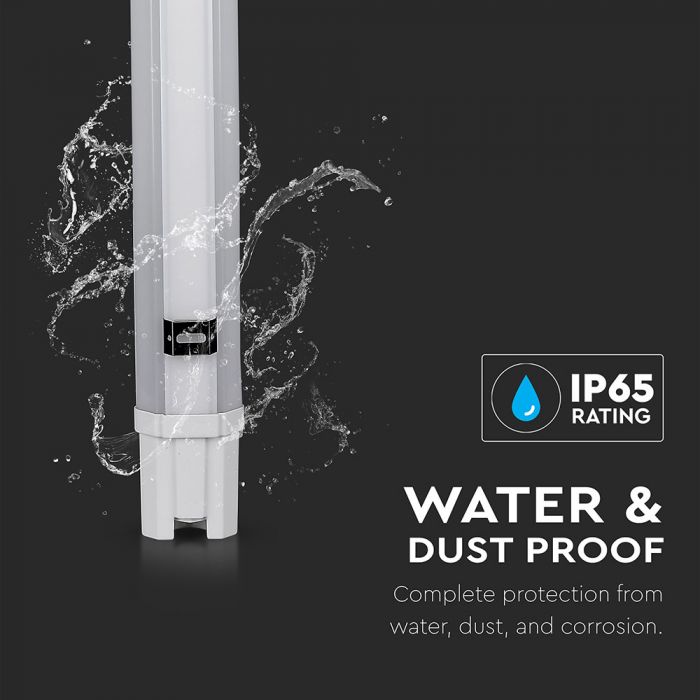 LED TUBE LAMP 48W DL 4000lm 5FT 120° IP65