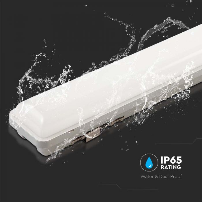 LED SOLAR TRI-PROOF TUBE WITH SENSOR 18W CCT 3in1 1000lm 120° IP65