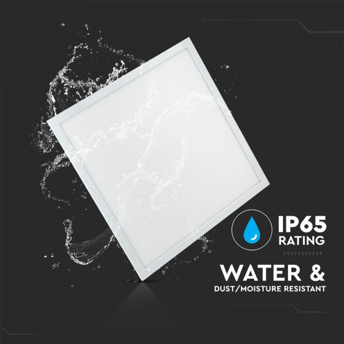 LED PANEL 40W 4400lm CW 120° 600X600X15 IP65 A++