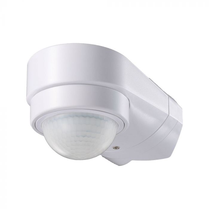 LED INFRARED MOTION SENSOR WALL 180° 10m MAX. 600W IP65 WHITE