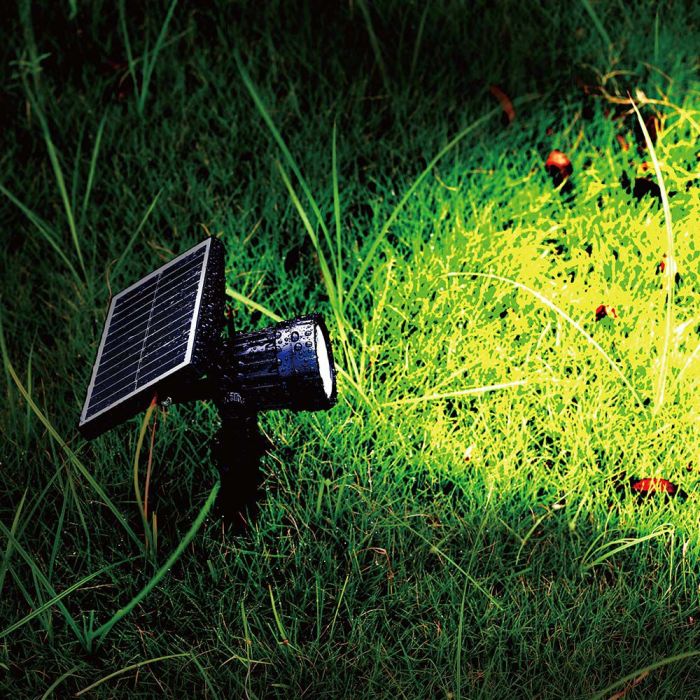 LED SOLAR SPIKE 2W CW 40lm 14X15X28 IP65