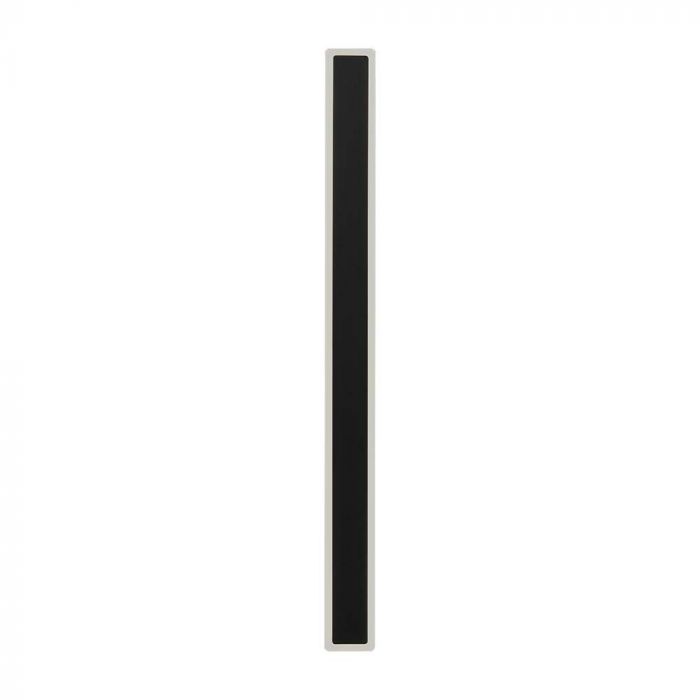 LED WALL LIGHT 17W WW 2160lm 360° 85X54X625 BLACK IP65