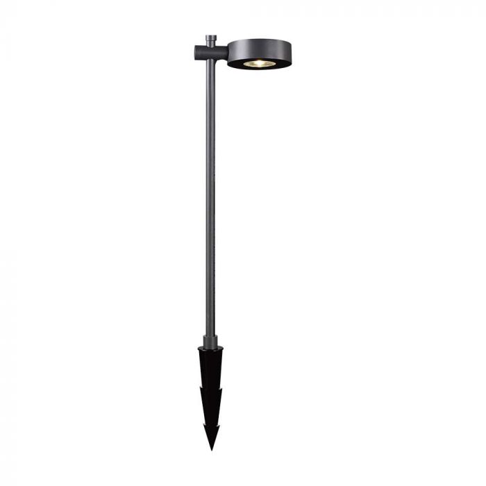 LED BOLLARD LIGHT 6W DL 620lm 24° 120X180X1025 BLACK IP65