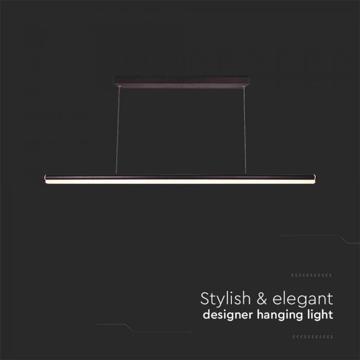 LED DESIGNER HANGING LIGHT 23W 3IN1 BLACK