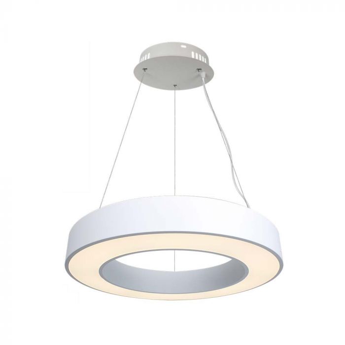 LED DESIGNER HANGING PENDANT LIGHT 50W DL 6100lm 360° 600x1000mm WHITE TRIAC DIMMABLE