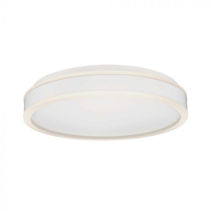 LED DESIGNER CEILING LIGHT 24W DL 2500lm WHITE RD 450x62mm