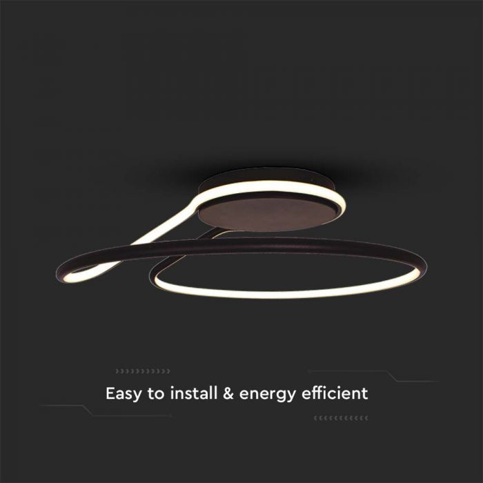 LED DESIGNER LIGHT 24W 3IN1 BLACK