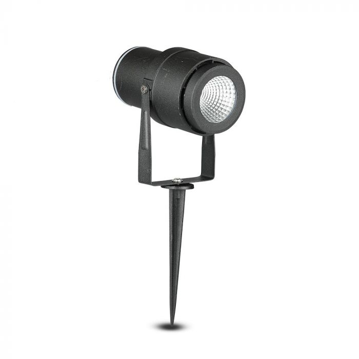 LED GARDEN SPIKE ALUMINIUM 12W GREEN 720lm 73X255 BLACK IP65