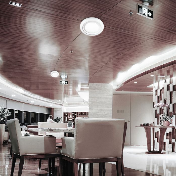 LED DESIGNER CEILING LIGHT with RF Control+Timer CCT Changing STARRY 30/60/30W 4200lm 150° 480X75 DIMMABLE