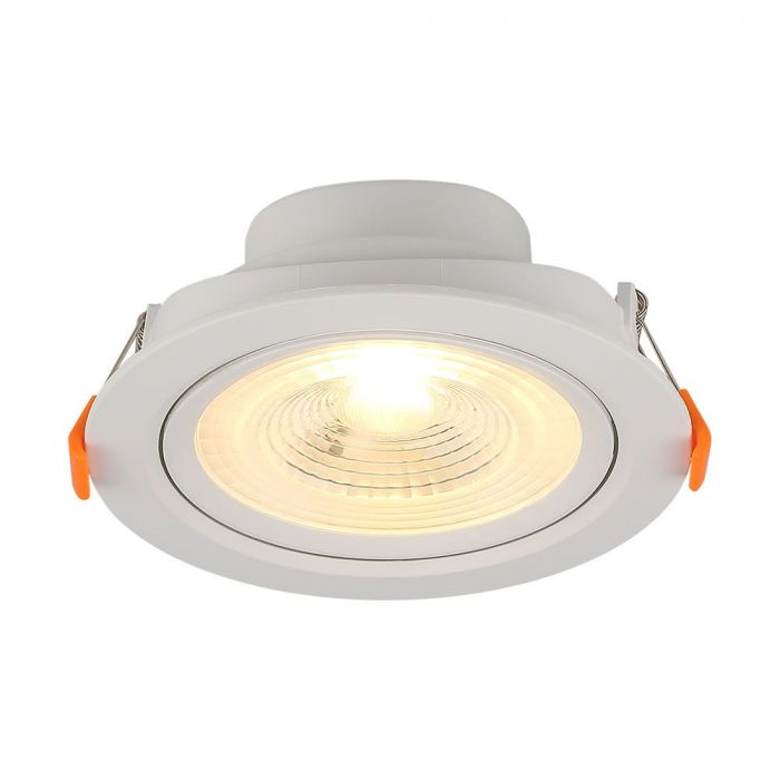 LED REFLECTOR DOWNLIGHT ROUND 7W DL 560lm 50° 91X45.7 (75) MOVABLE