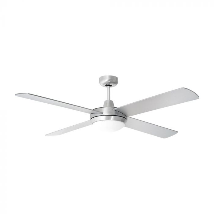 LED CEILING FAN WITH RF CONTROL/4 MDF BLADES/DC MOTOR 2XE27 52"(132CM) 5 SPEED