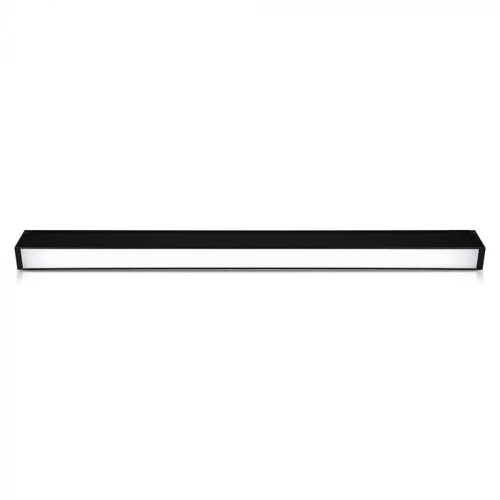 LED MAGNETIC LINEAR LIGHT 20W 1600lm WW 100° 652X35X59 24V BLACK
