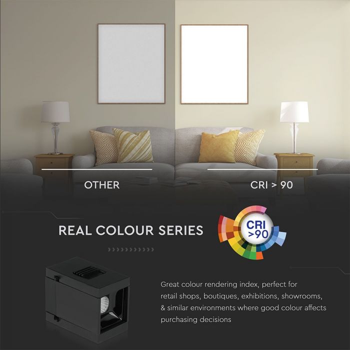 LED MAGNETIC LINEAR SPOTLIGHT 1W 35lm DL 30° 45X35X59 24V BLACK