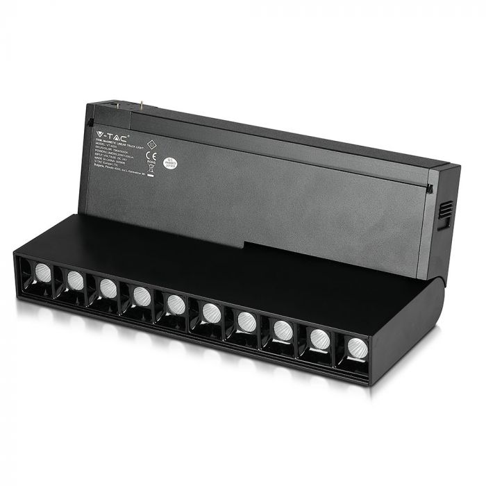 LED MAGNETIC LINEAR SPOTLIGHT 10X2W 1200lm WW 30° 270X35X180 24V BLACK