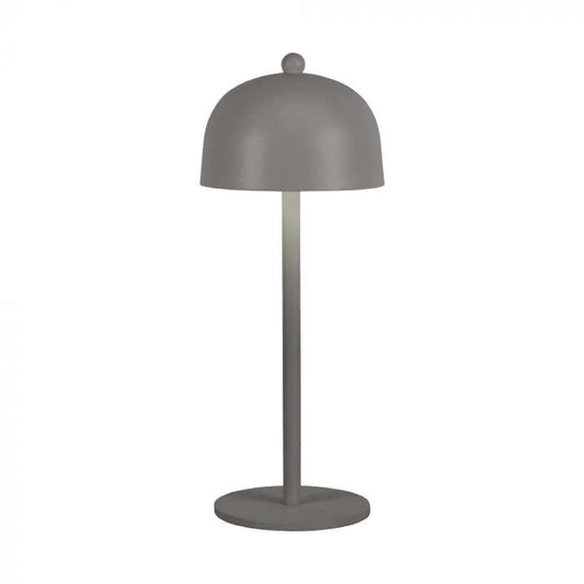 LED TABLE LAMP 1800mAH BATTERY D:115x300 3IN1 GREY BODY
