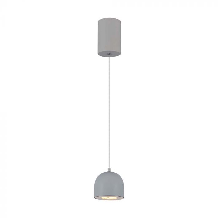 LED PENDANT LIGHT 8.5W WW 850lm 120° 100x1620mm LIGHT GREY