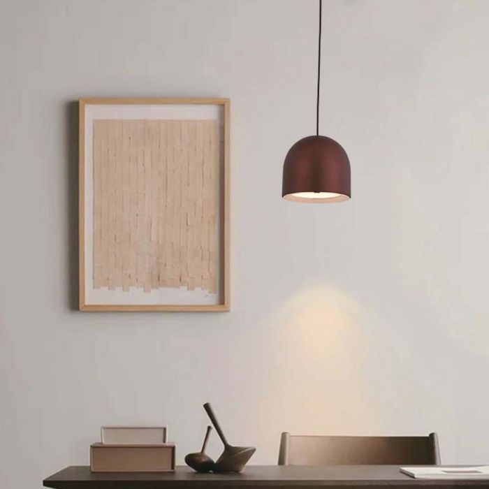 LED PENDANT LIGHT 8.5W WW 850lm 120° 100x1620mm BROWN