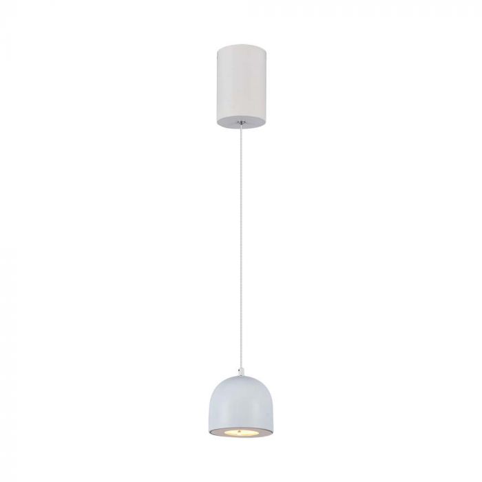 LED PENDANT LIGHT 8.5W WW 820lm ADJUSTABLE WIRE & TOUCH LIGHT ON/OFF 100x1600mm LIGHT GREY