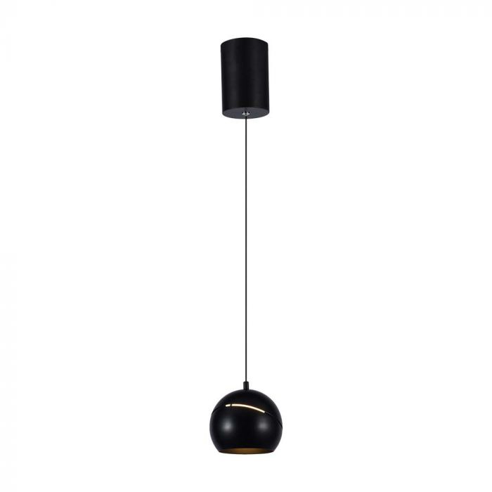 LED PENDANT LIGHT 8.5W WW 850lm 120° 120x1620mm BLACK