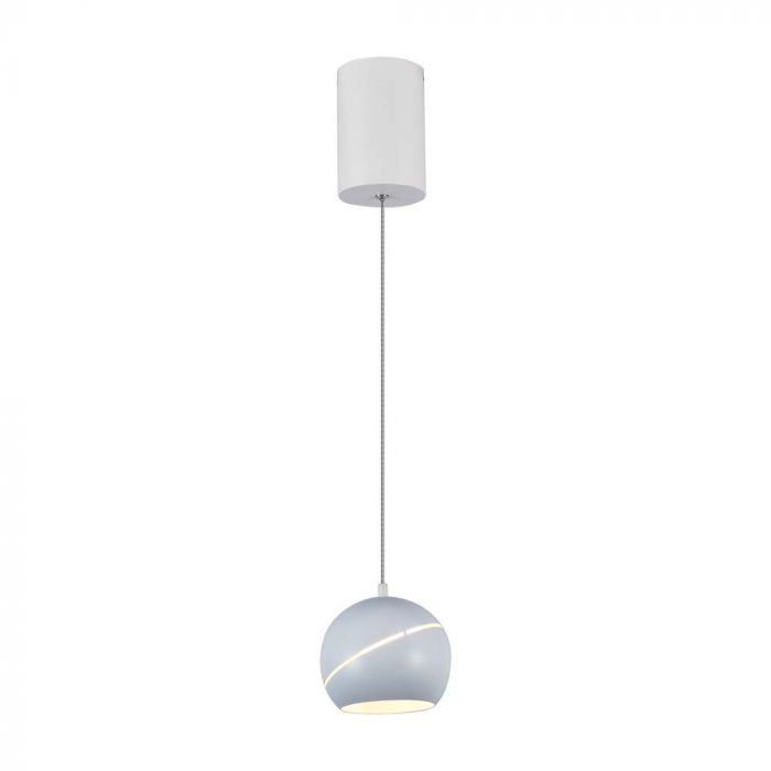 LED PENDANT LIGHT 8.5W WW 850lm 120° 120x1620mm WHITE