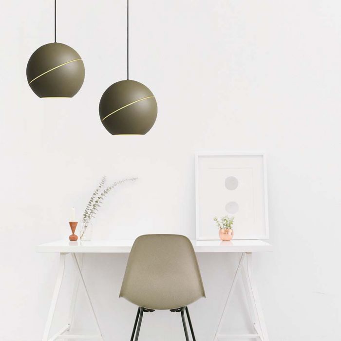 LED PENDANT LIGHT 8.5W WW 850lm 120° 120x1620mm CHAMPAGNE GOLD