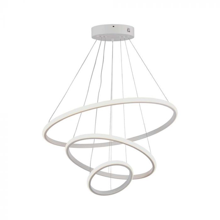 LED PENDANT LIGHT 32W WW 3880lm 180° 600x1000mm WHITE