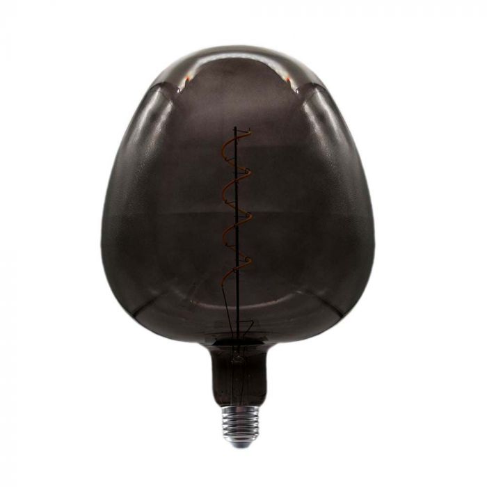 LED APPLE SHAPE BLACK BIG BULB E27 4W 300° 190x275 GLASS
