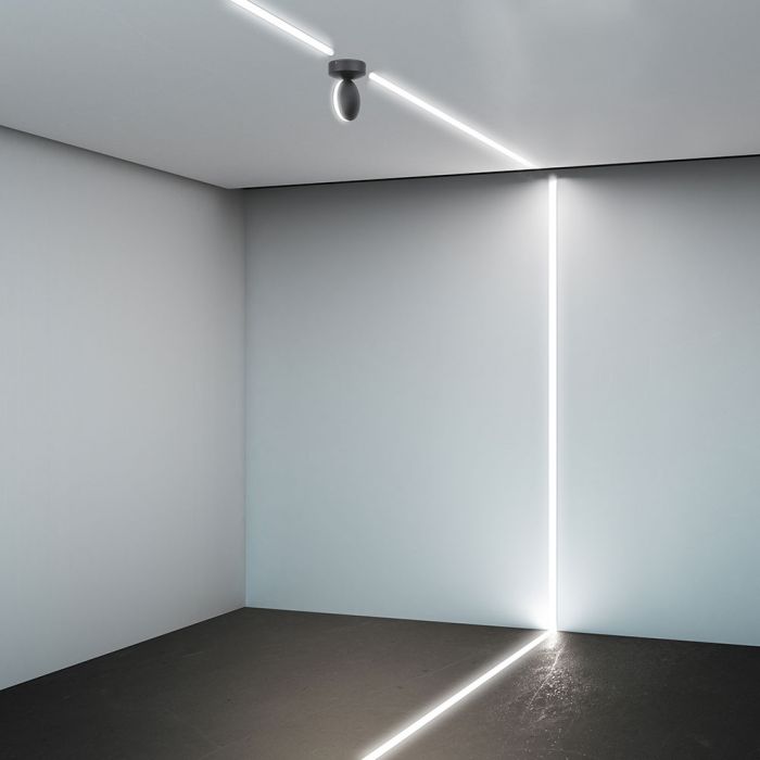 LED WALL LIGHT ALUMINIUM ROUND 7W WW 770lm 360° 11X12X17 IP65 BLACK