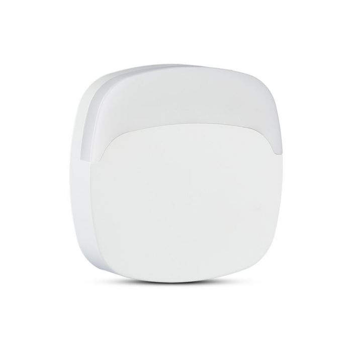 LED NIGHT LIGHT 0.5W WW 10lm 65X53.4 SQUARE WHITE SAMSUNG CHIP
