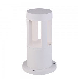LED GARDEN LIGHT ALUMINIUM 10W 1000lm DL 110° 108X250 IP65 WHITE