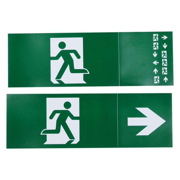 LED WALL/BULK HEAD EMERGENCY EXIT LIGHT 32 SMD 4W 190lm CW IP65 SAMSUNG CHIP