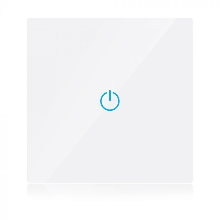 WIFI TOUCH BS SWITCH PC/GLASS COMAPATIBLE WITH Amazon Aleza & Google Home 2200W 10A IP40