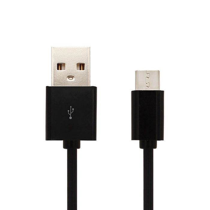 USB MICRO CABLE 1.5M 2.4A BLACK