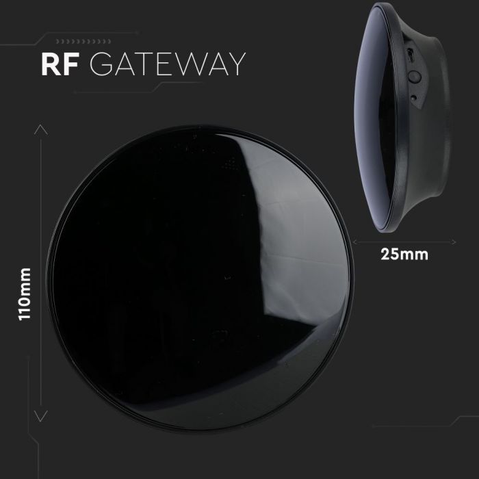 RF433 GATEWAY 10A WIFI 2.4Ghz COMAPATIBLE with Amazon Aleza & Google Home