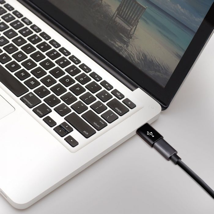 MICRO USB TO TYPE-C ADAPTOR BLACK
