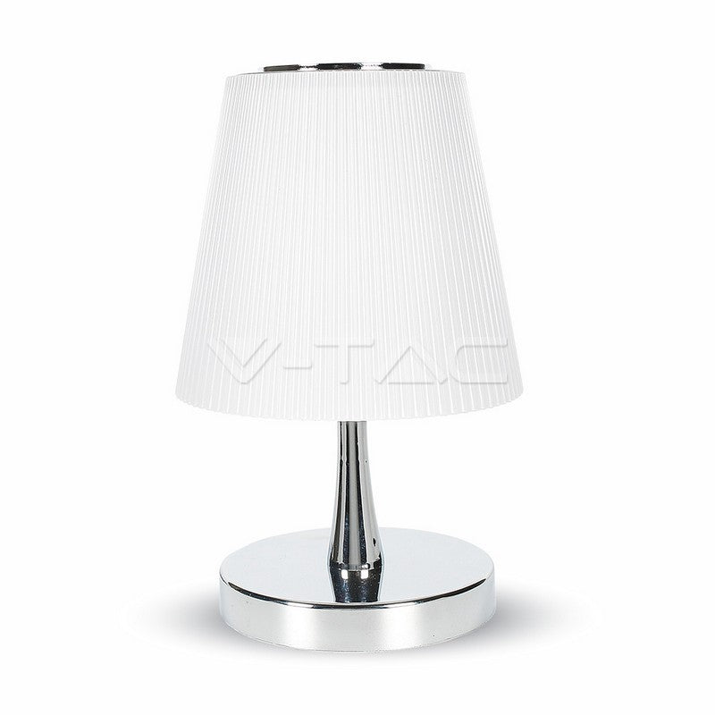 LED TABLE LAMP WHITE 5W 300lm 90° PC + METAL TOUCH DIMMING
