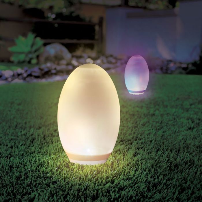 LED Solar Egg Light RGB