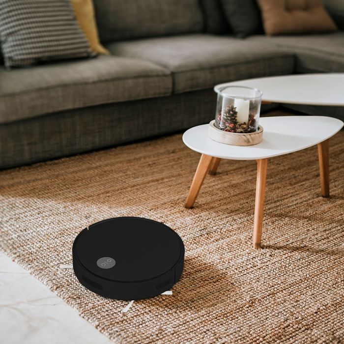 ROBOTIC VACUUM CLEANER WITH REMOTE CONTROL BLACK 315X76