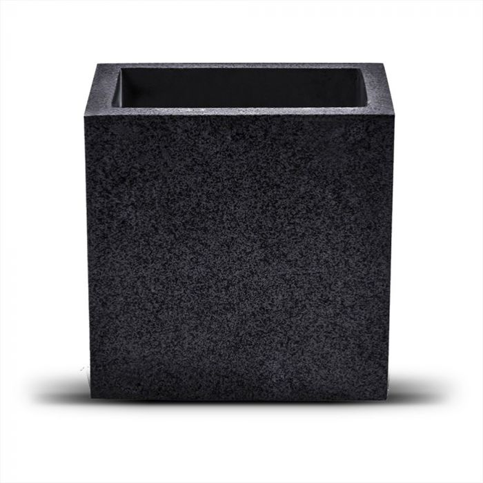 LED WALL LIGHT DARK GREY SQUARE G9 12X12X10 CONCRETE