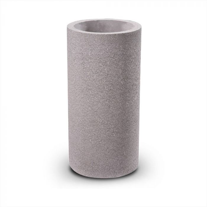 LED WALL LIGHT LIGHT GREY 2XGU10 24X14X12 CONCRETE