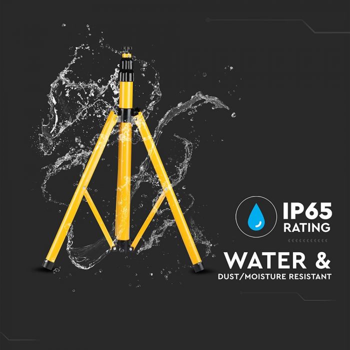 TRIPOD STAND FOR FLOODLIGHT YELLOW